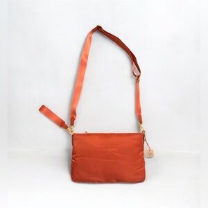 A New Day Coral Rose Satin Crossbody Bag – NWT